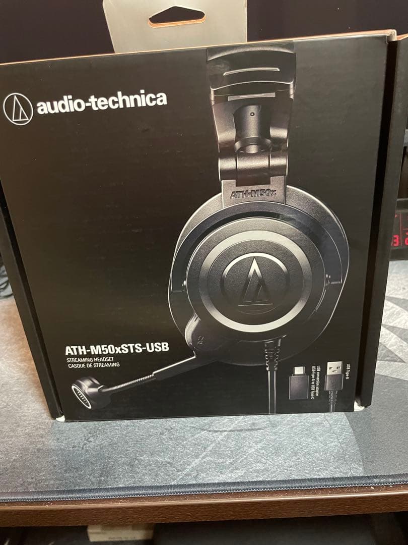 オーテク　ATH-M50x STS-USB ヘッドセット(有線)