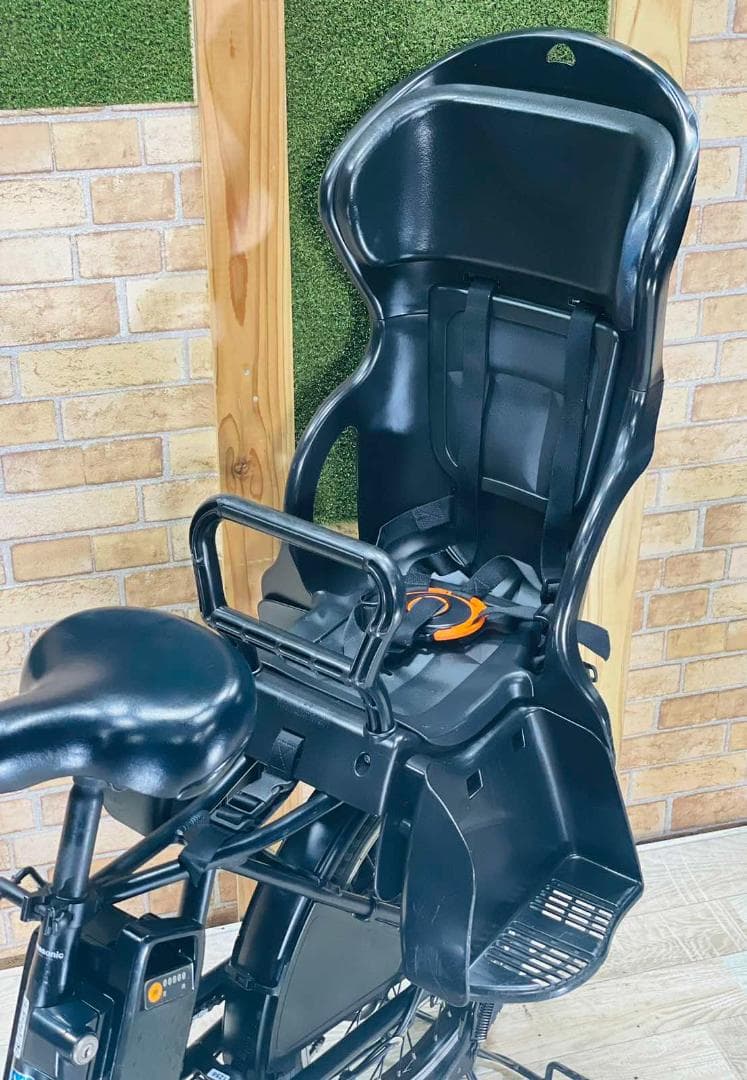 2019 王様 ブラック ギュットアニーズ子供乗せ電動アシスト自転車 H1256