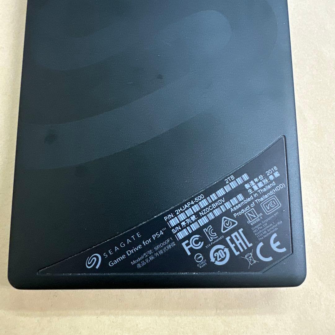 ④2TBPS5テレビ録画windowsPCMac用ポータブルHDD-USB3.1