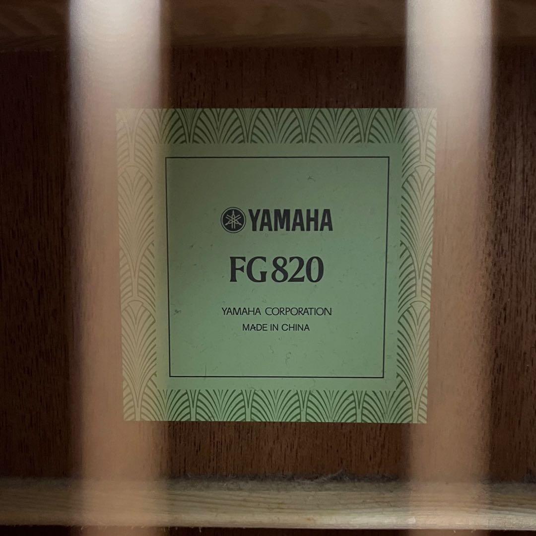 YAMAHA アコースティックギター FG820 オータムバースト