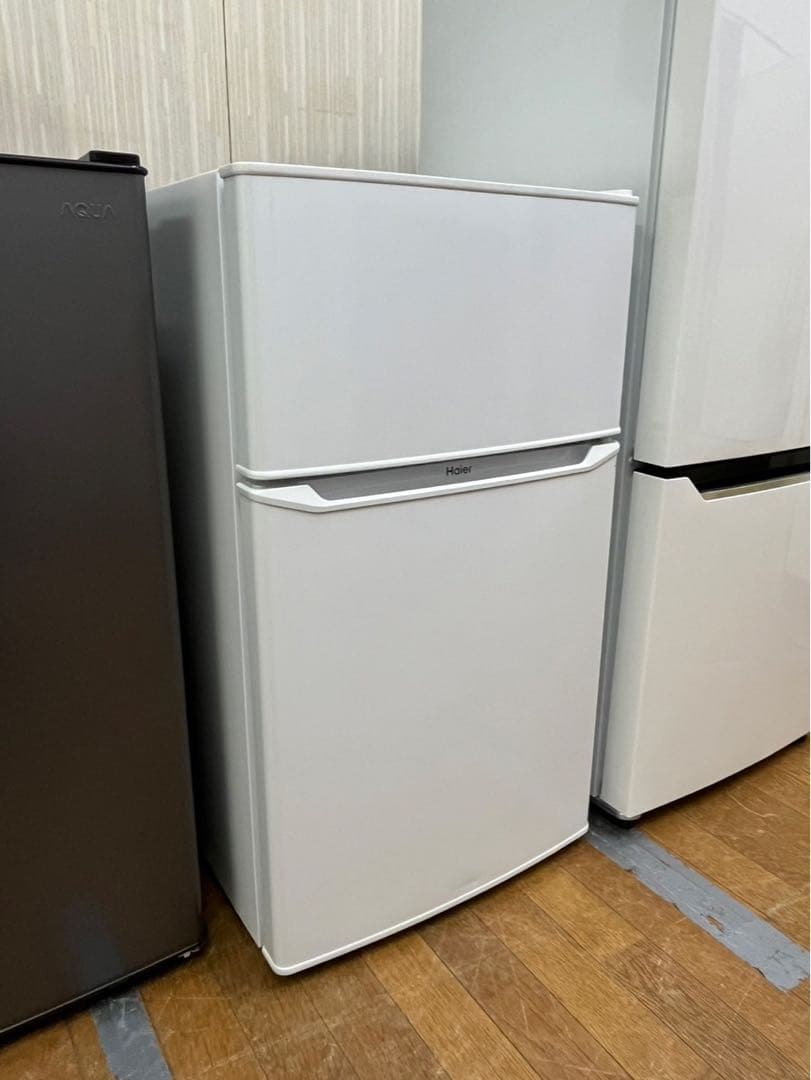2ドア コンパクトタイプ 85L 2023年 Haier JR-N85E 冷蔵庫