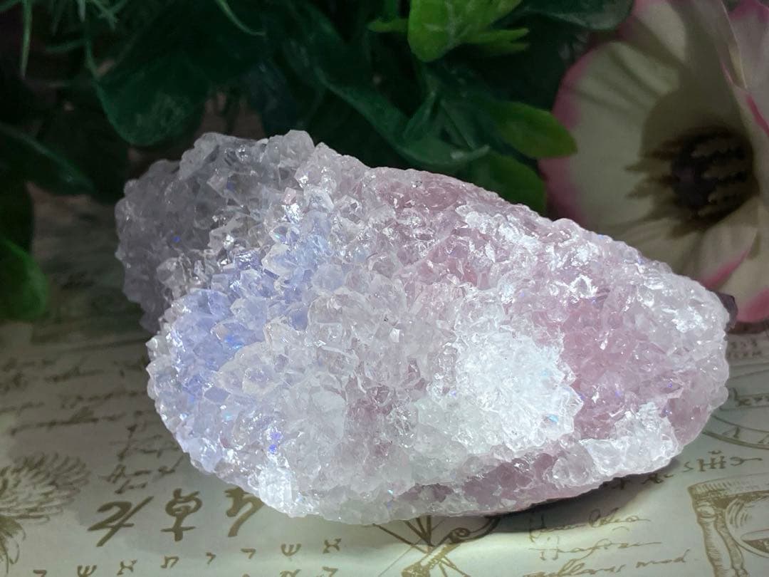 超希少✨ ピンクアナンダライト　アメジスト　水晶　レインボークォーツ　クリスタル