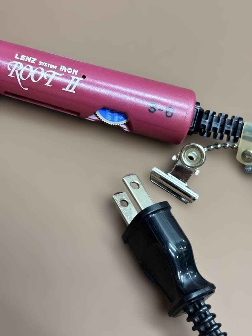 未使用品　LENZ S-6元巻きレンツルートアイロン　理容アイロン