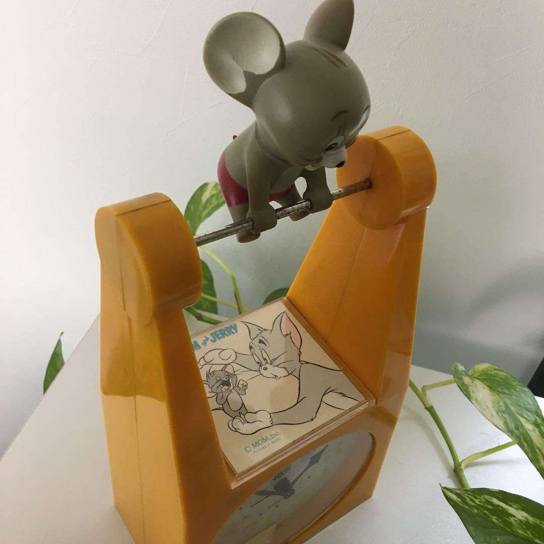 超希少　レトロ　TOM & JERRY   目覚まし時計　　　　　　　（手巻き）