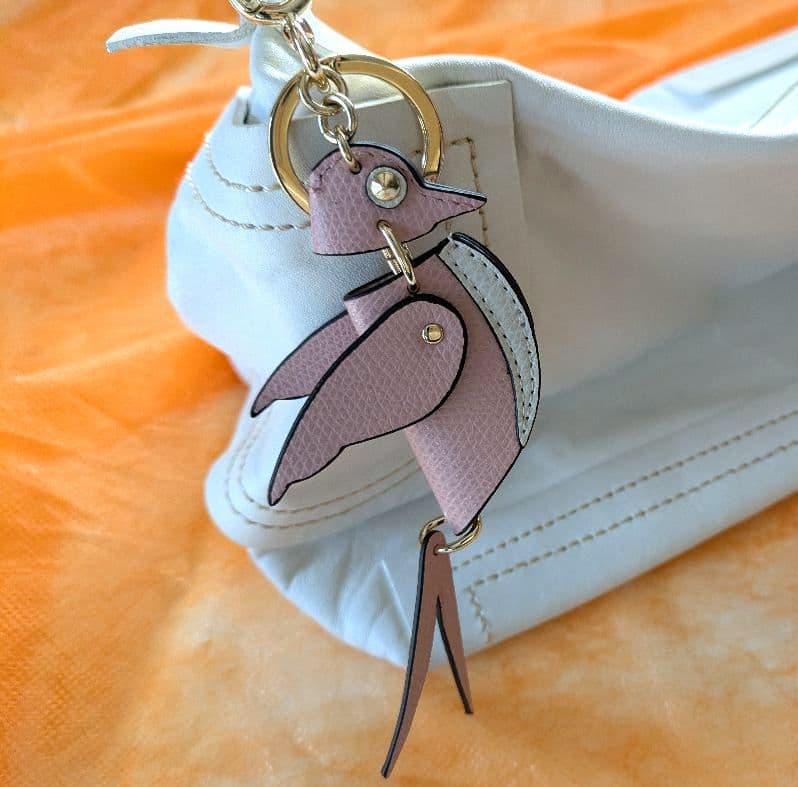 FURLA 鳥さん　キーホルダーバックチャーム　カニと2点