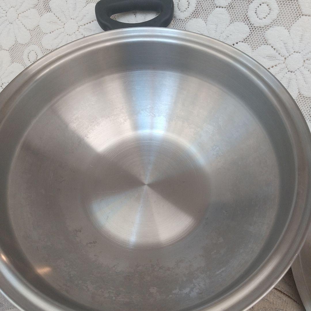 アムウェイ 現行品 中華鍋ウォック フライ網付き