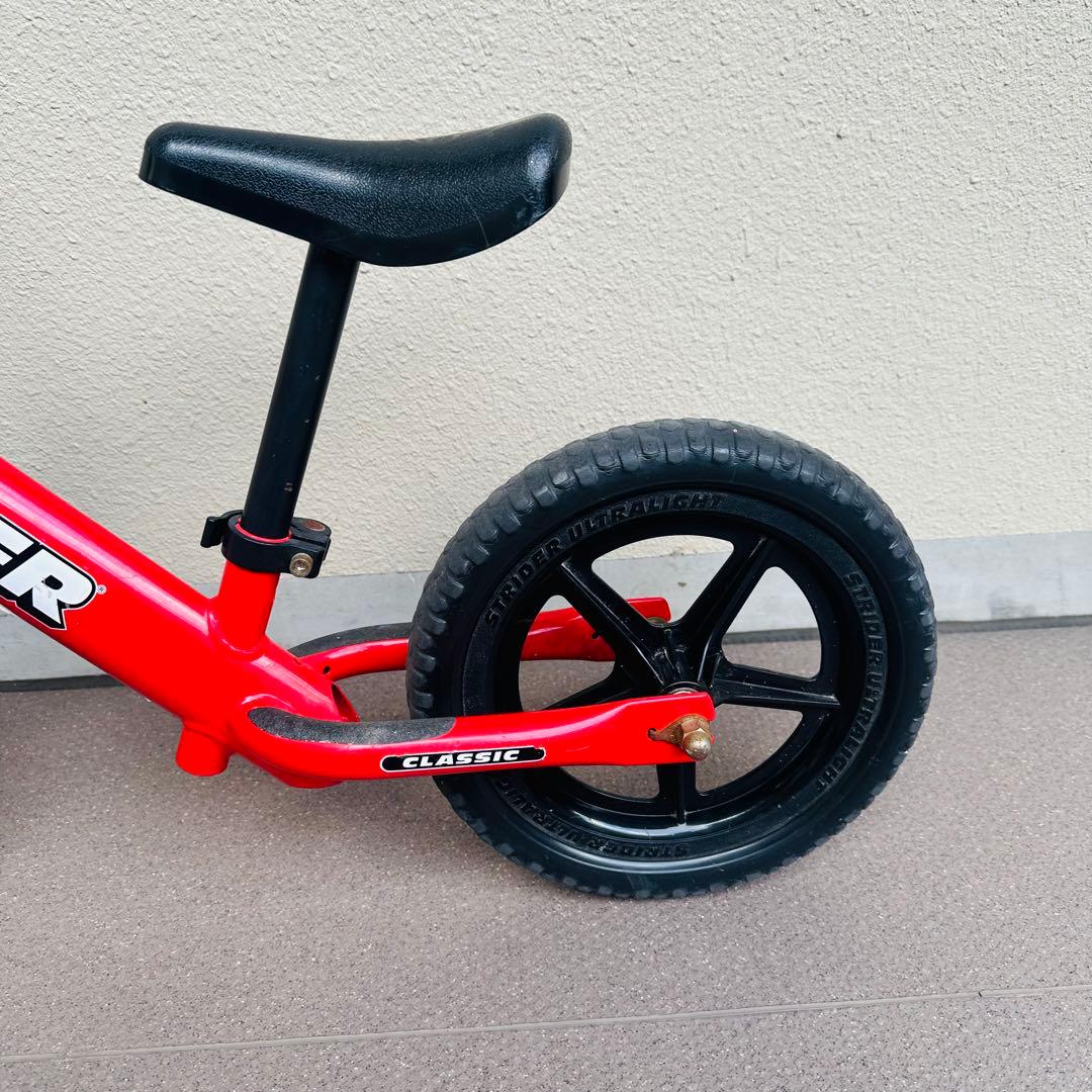 STRIDER ストライダー 12 クラシック バランスバイク 赤 レッド 正規