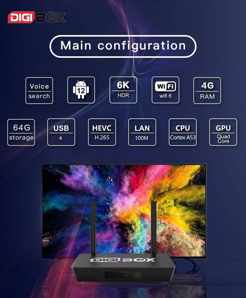 Digibox D3 plus アメリカスポーツ番組専用 テレビボックス