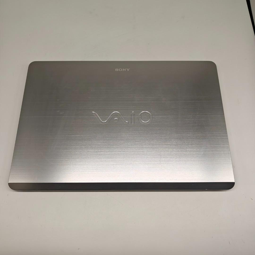 【VAIO】SVF 高速i7 SSD256GB 12GB シルバー ノートPC