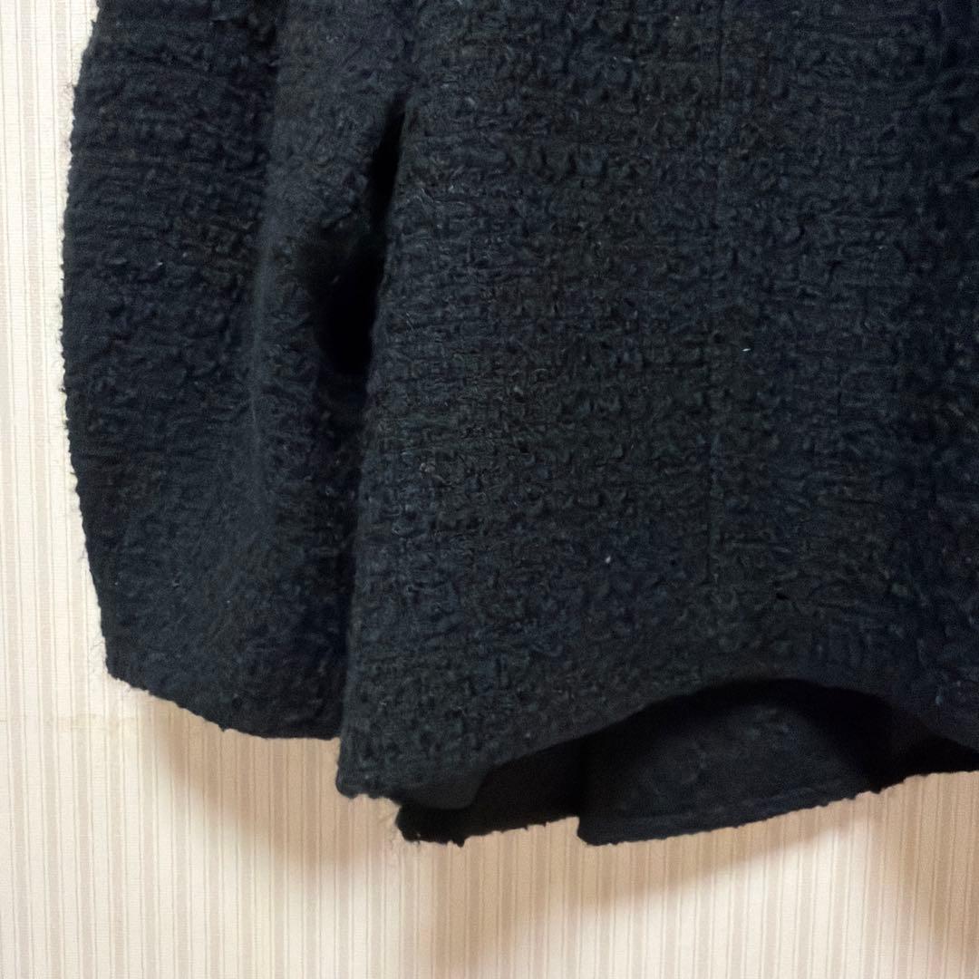 MINAMI TANAKA×CLANE OVER TWEED COATブラック0