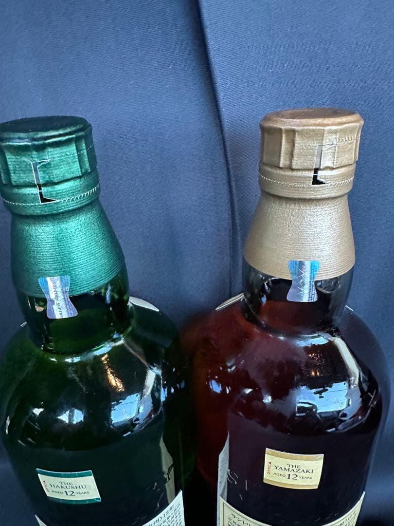 白州 12年 & 山崎 12年 ウイスキー セット
