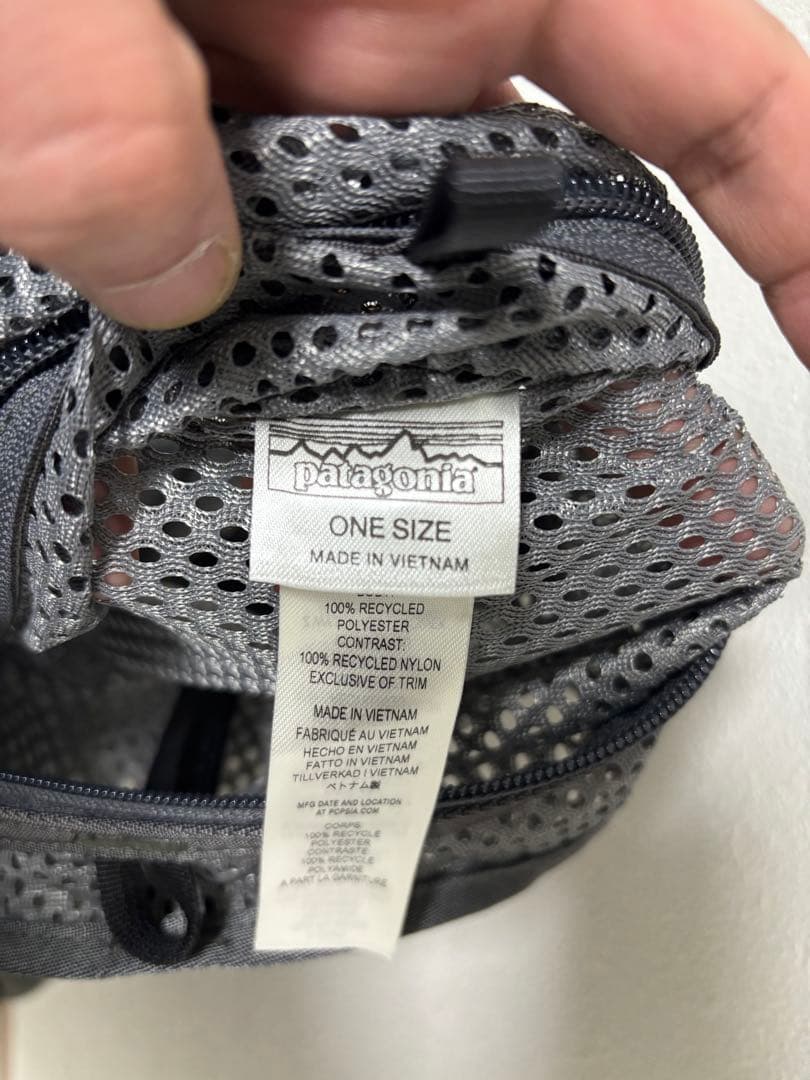 patagonia フィッシングベスト グレー