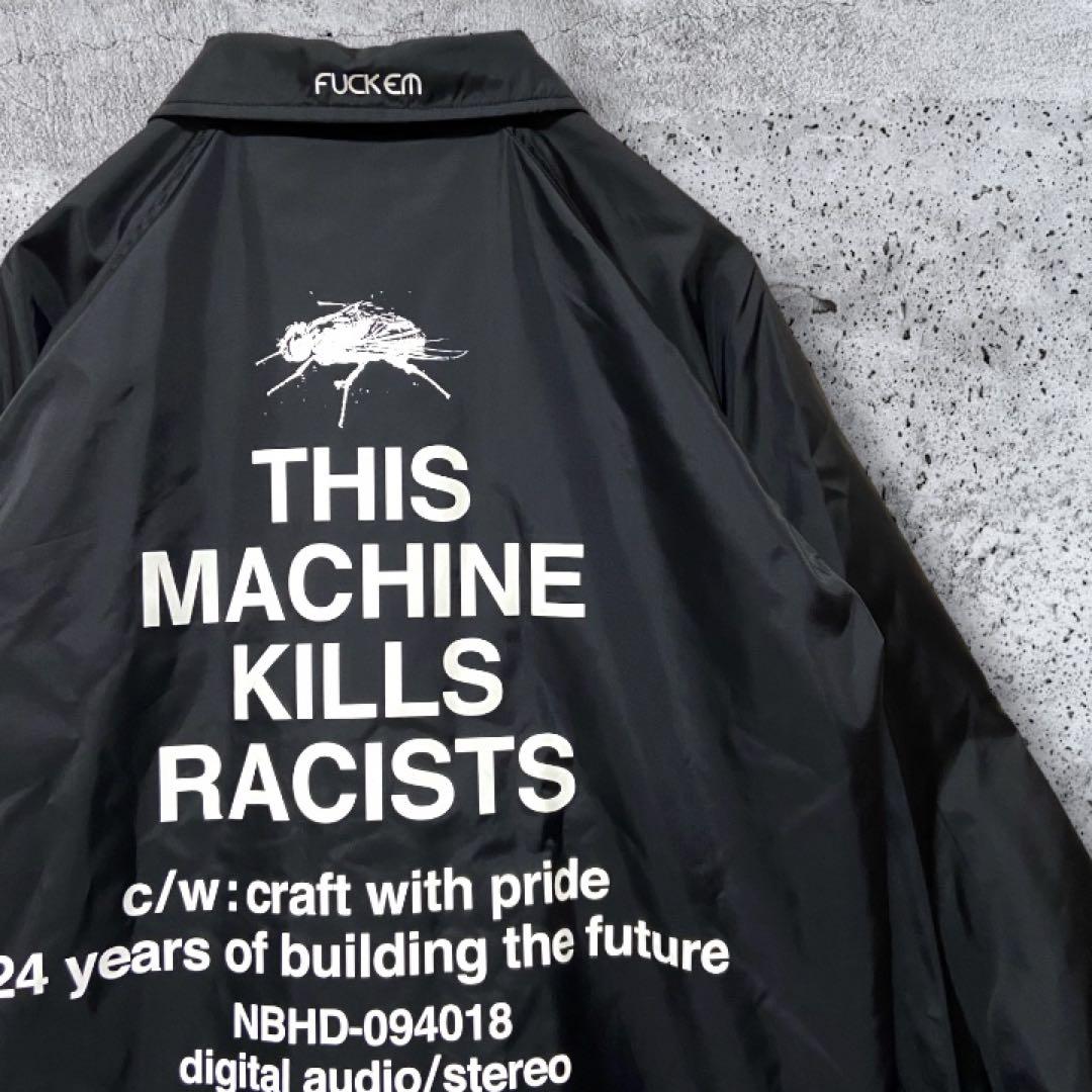 【美品・入手困難】ネイバーフッド コーチジャケット M 黒 L相当 稲葉 長瀬