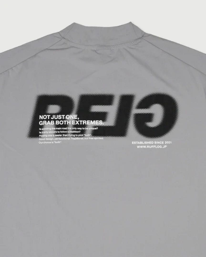 RUFFLO GRAY ゴルフシャツ M 新品未使用