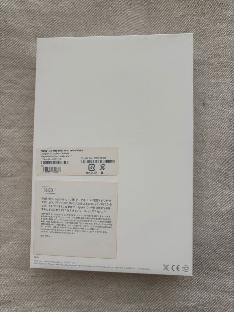 iPad本体 iPadmini