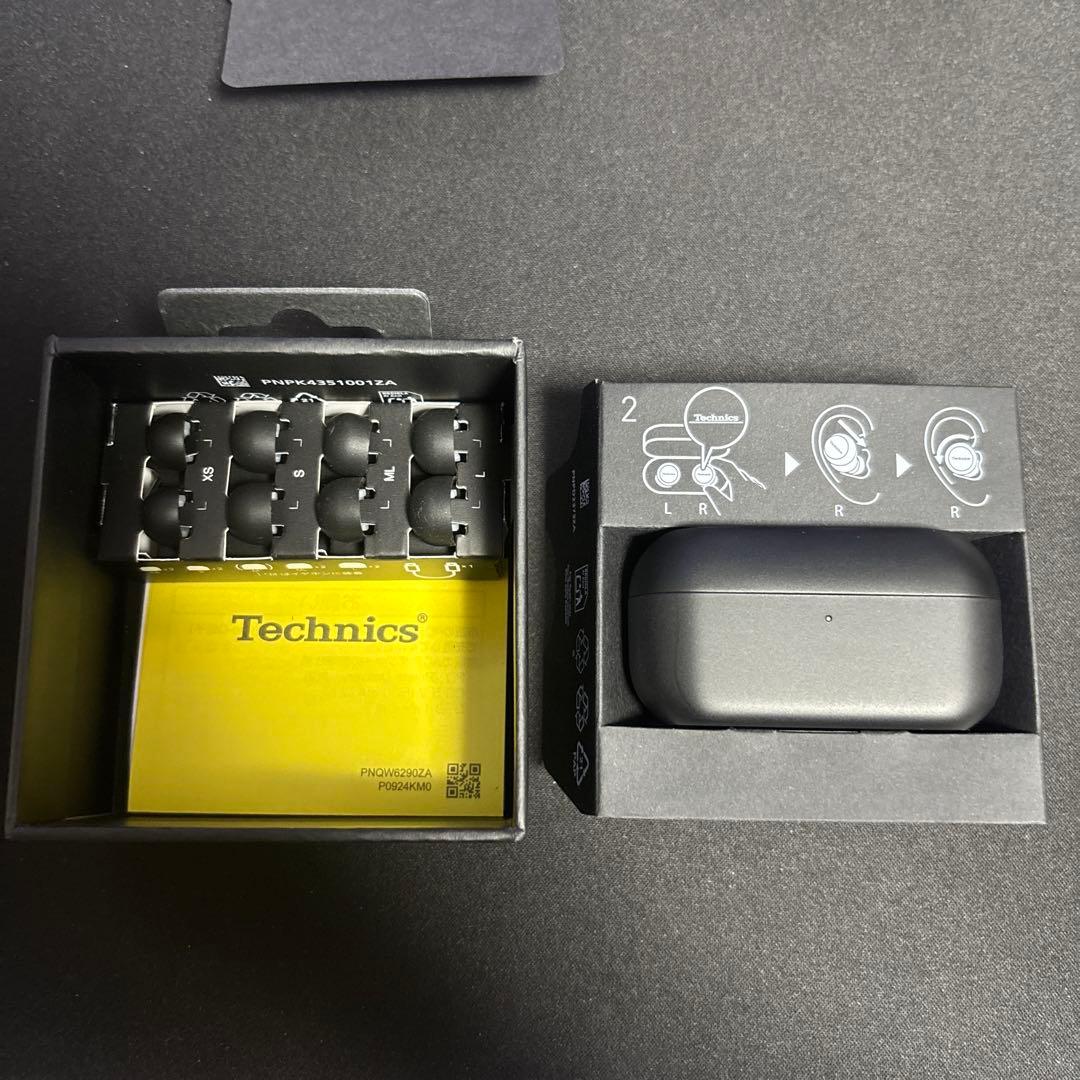 Technics ワイヤレスイヤホン AZ100　ブラック 〔美品〕