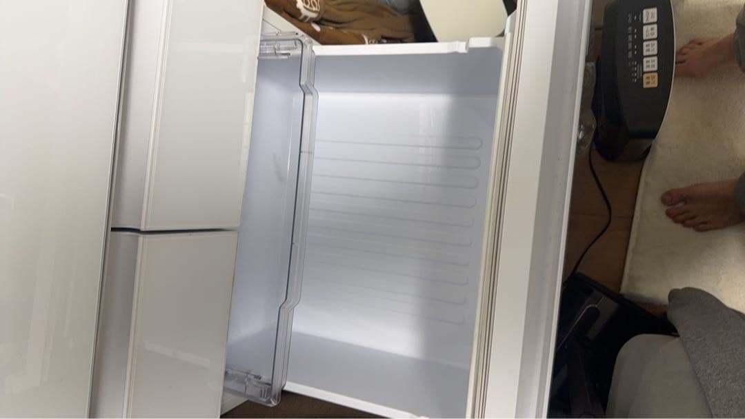 シャープ 冷蔵庫 SJ-GW41F-W 410L ホワイト