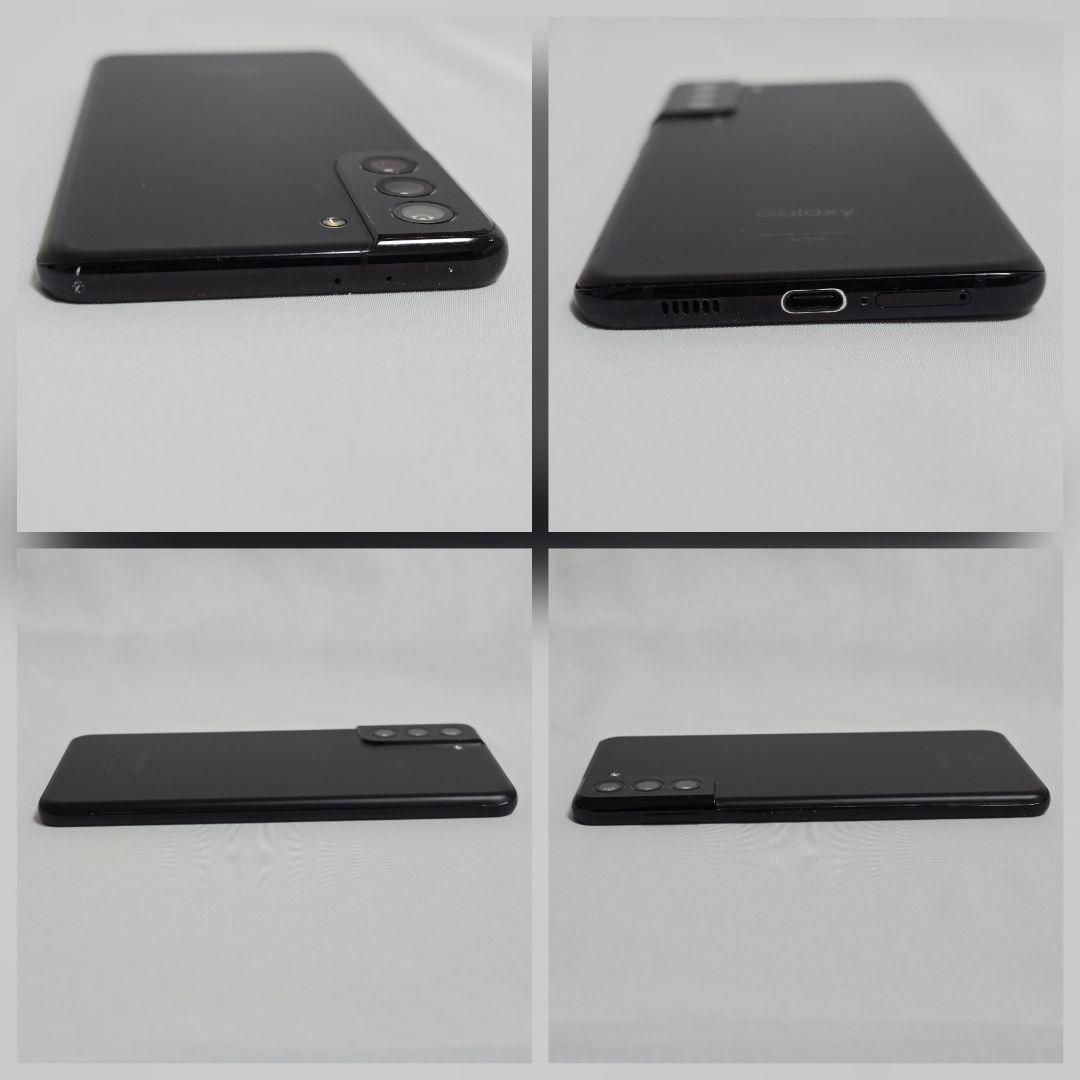 【液晶傷なし】Galaxy S21+ SIMフリー 判定○ au版 国内版