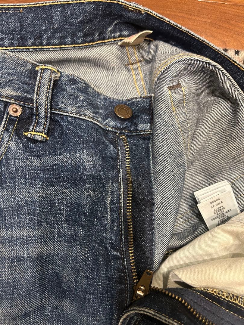 RRL ダブルアールエル デニム 31×30 14oz 米国製デニム　色落ち良好