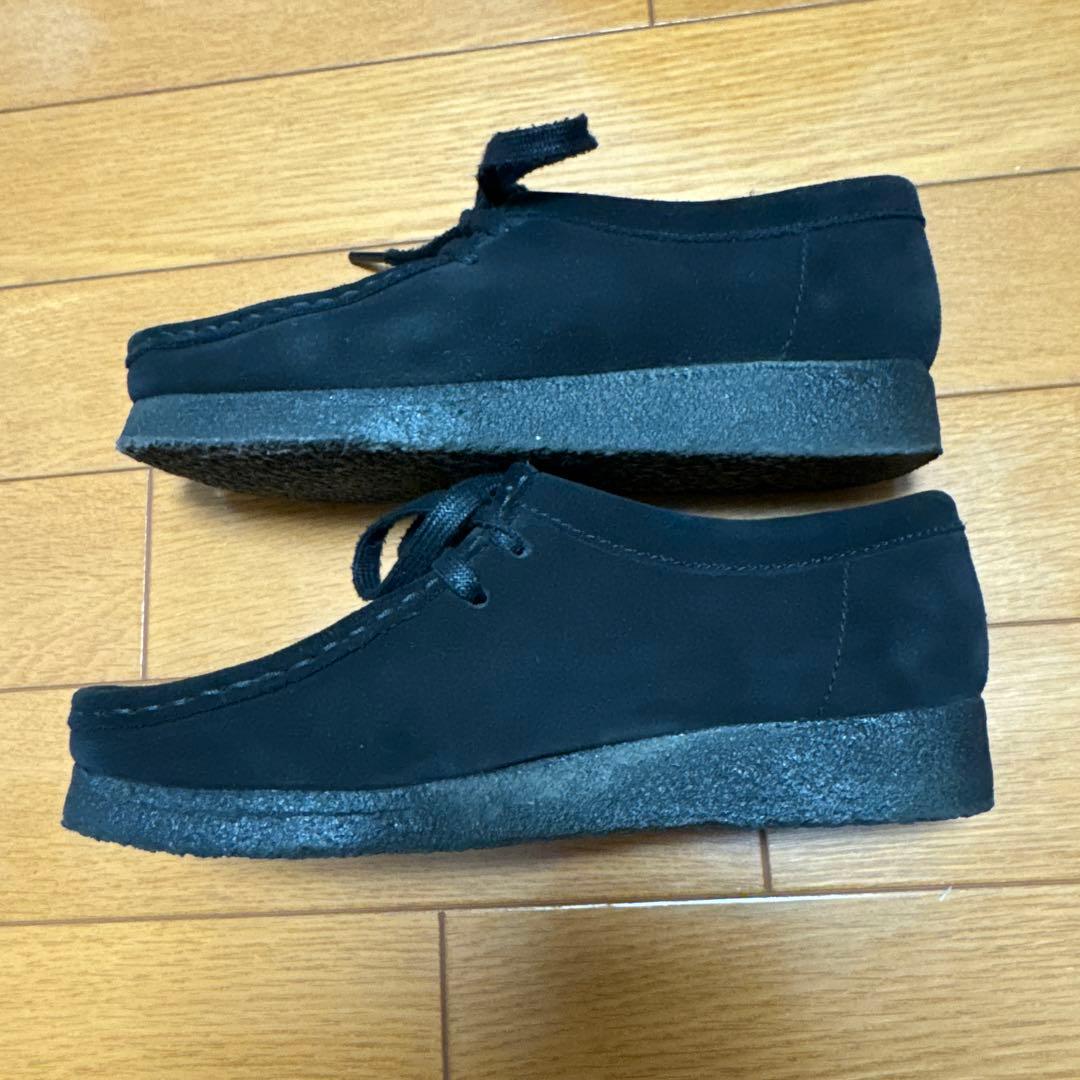 CLARKS ORIGINALS ワラビー ブラック 24cm