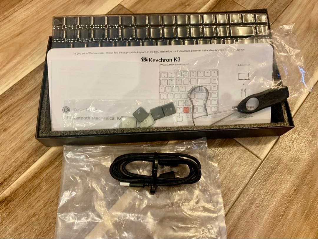 Keychron K3ワイヤレスメカニカルキーボード 茶軸