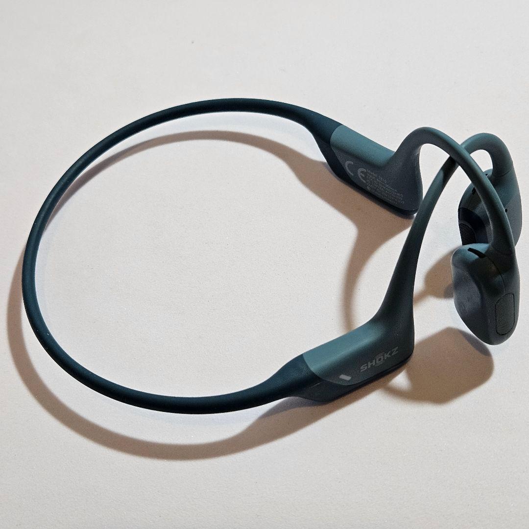 Shokz OpenRun S810 ブルー 骨伝導イヤホン 動作確認済