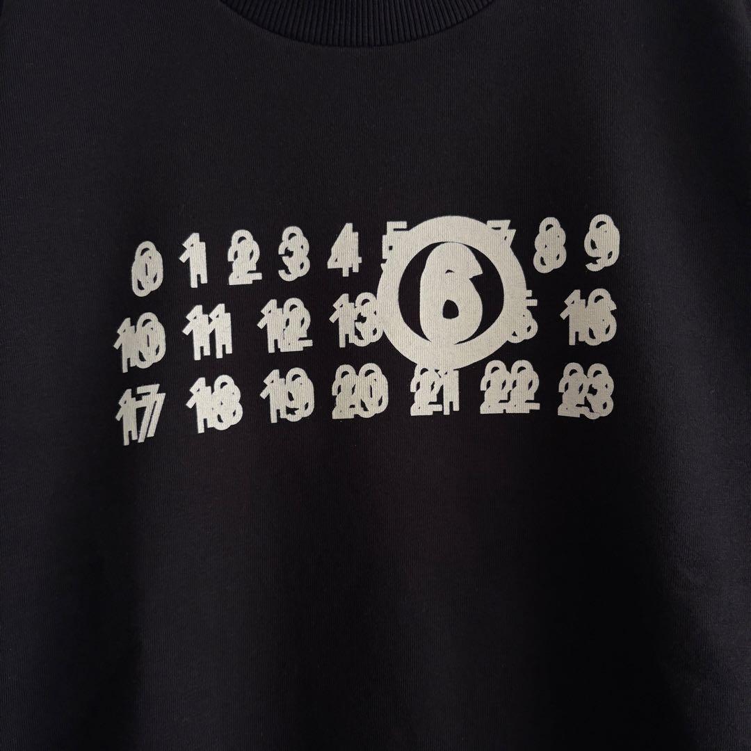【人気デザイン】MM6 Maison Margiela☆ ブランドロゴスウェット