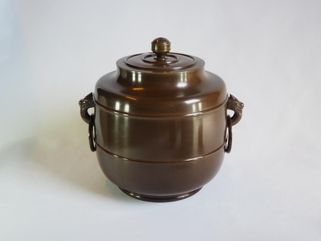 祥雲造『唐銅皆具』（共箱）