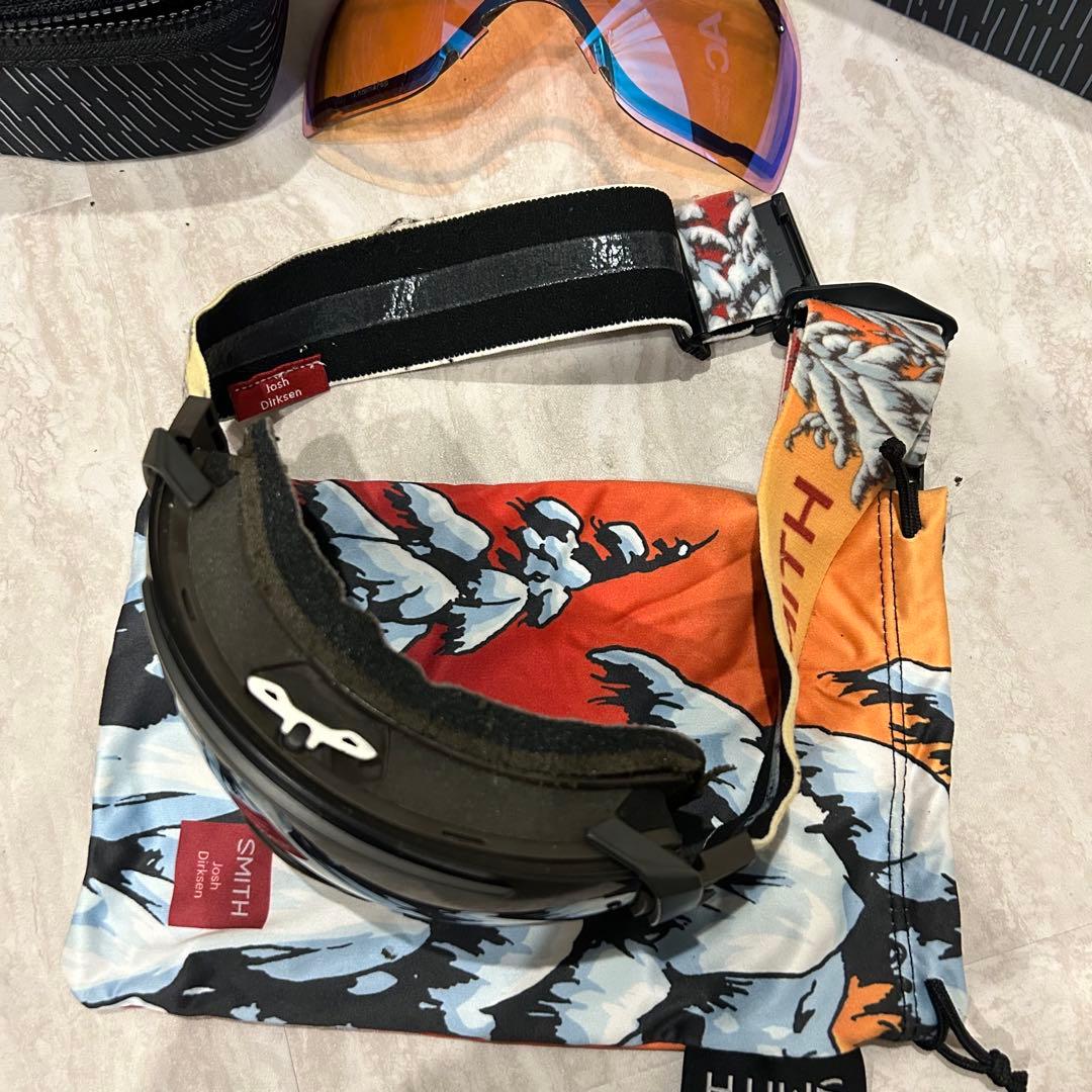 SA　SMITH スノーゴーグル 交換レンズ付き　スミス