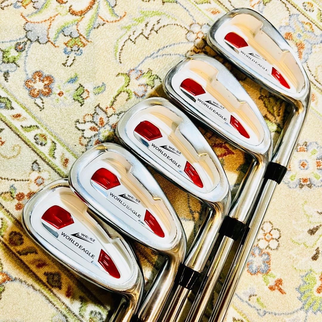 希少 ワールドイーグル WE 5Z-BLACK メンズクラブセット フレックスS