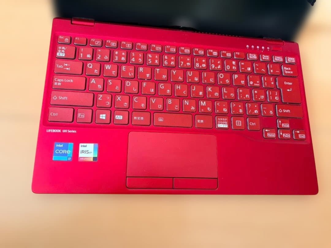富士通 LIFEBOOK WU2/F3 レッド