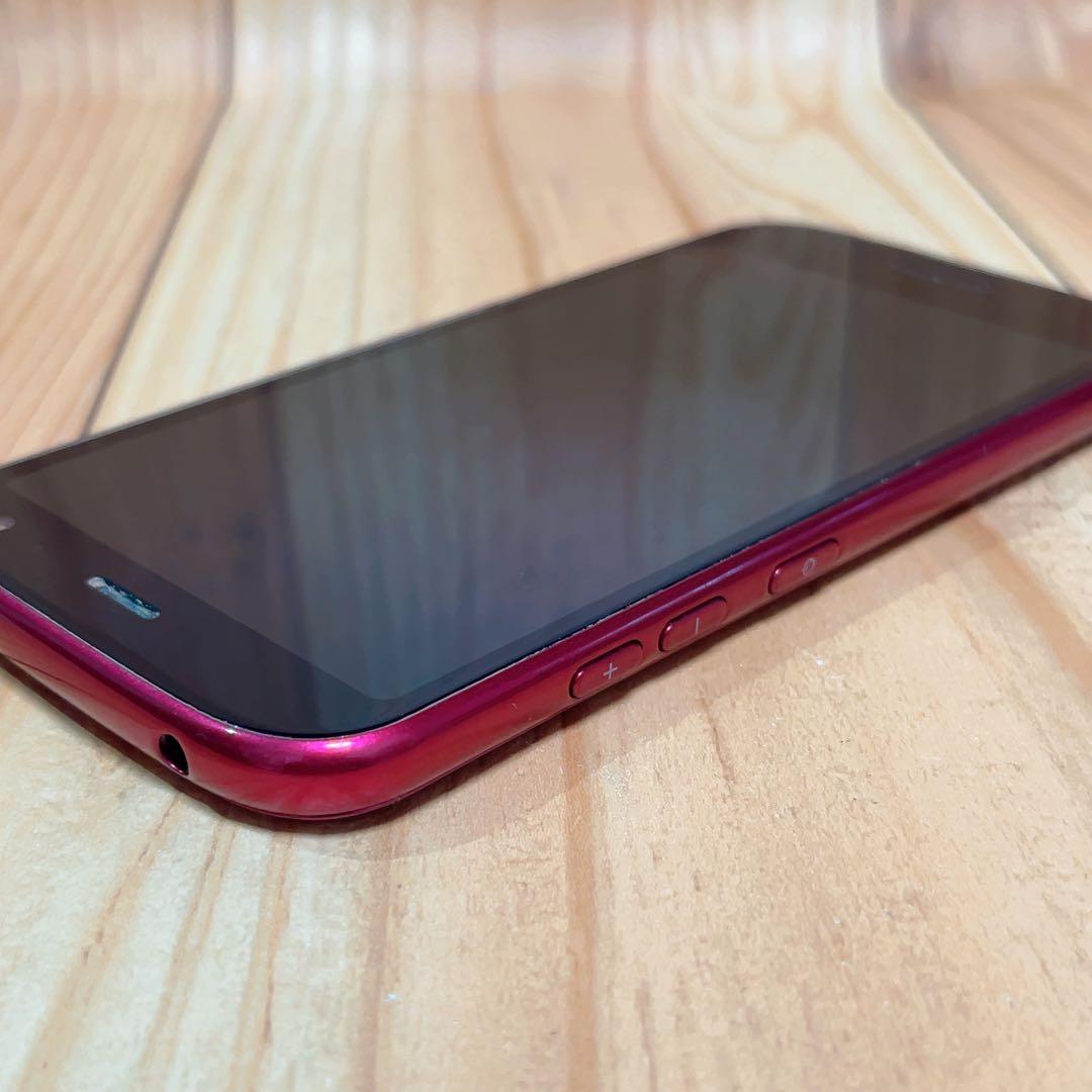 SIMフリー 本体 らくらくスマートフォン 64 GB 413 ピンク 電池良好