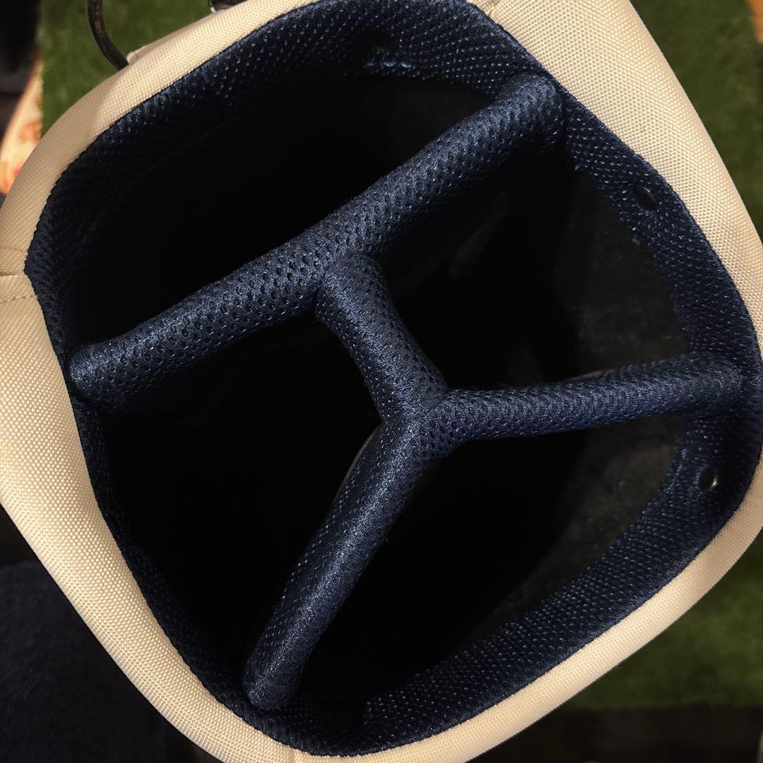 Callaway ゴルフバッグ ベージュ カバー付き　帆布　レディース　メンズ