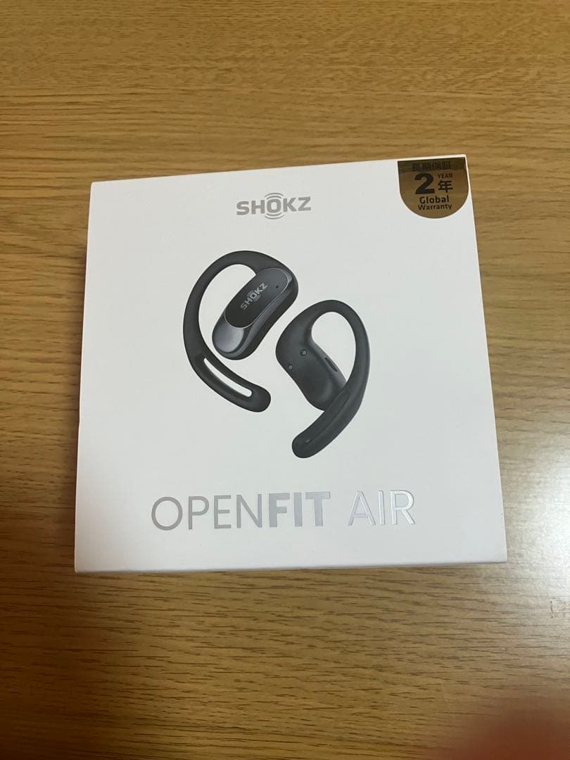 【SHOKZ】OPENFIT AIR 片耳 左のみ箱付き、充電ケース等