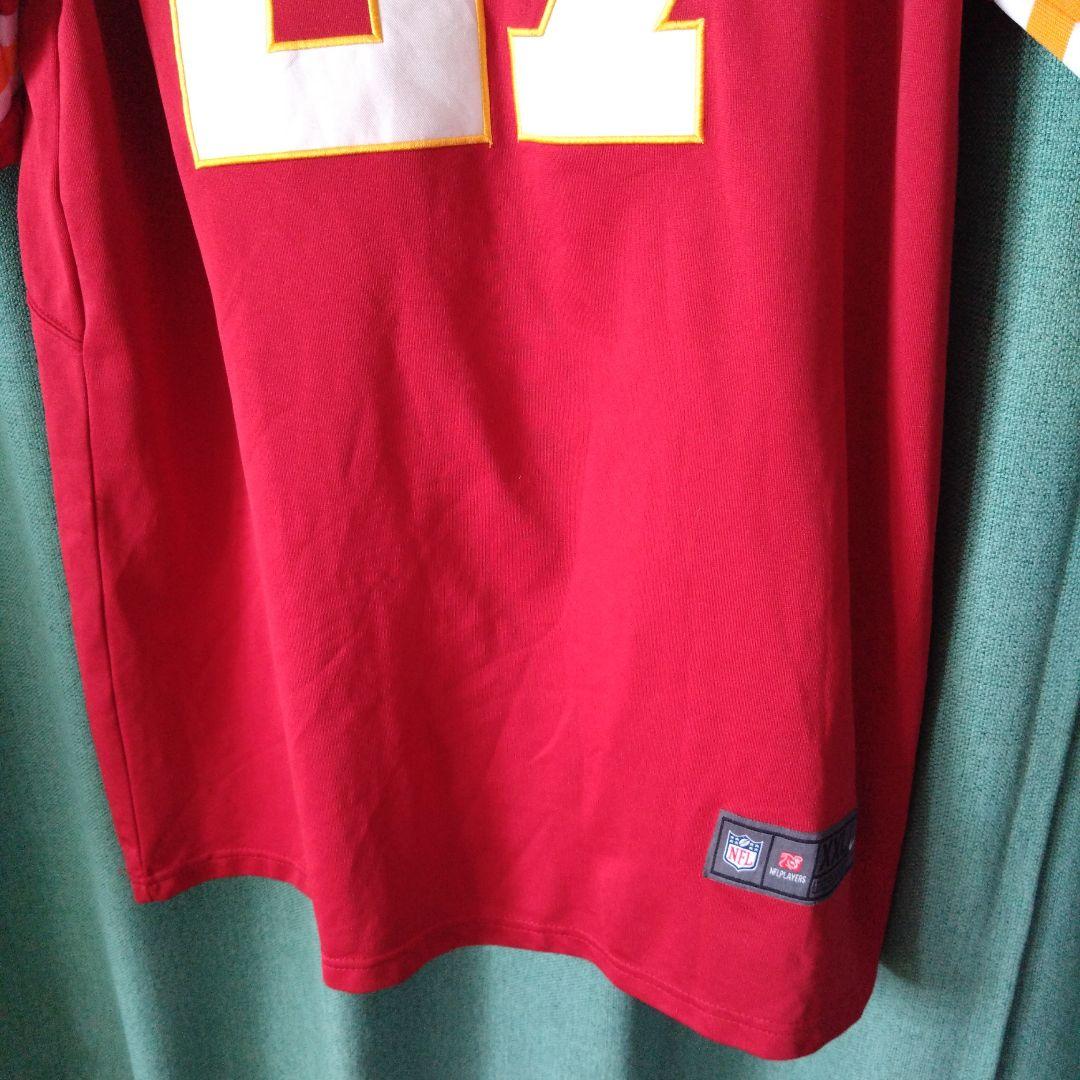 NIKEカンザスシティチーフスHUNT27番アメリカンフットボールジャージXXL