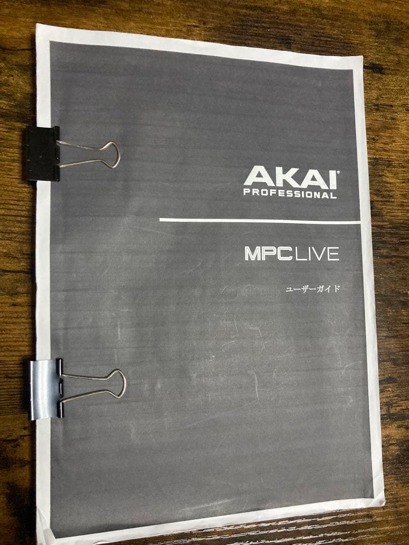 フル日本語マニュアル　専用ケース付　MPC LIVE ビートメイク