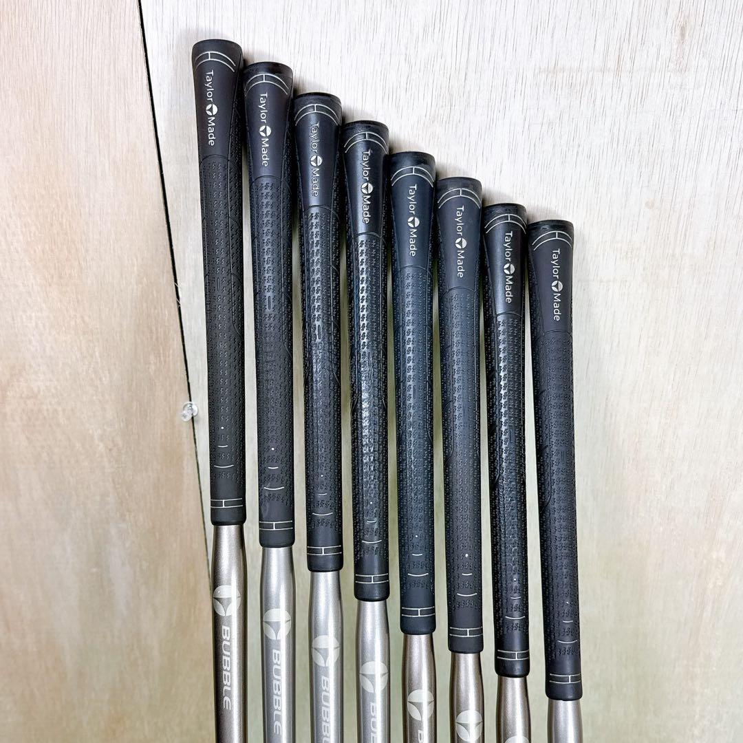 【美品】 豪華8本 テーラーメイド SuperSteel BURNER アイアン