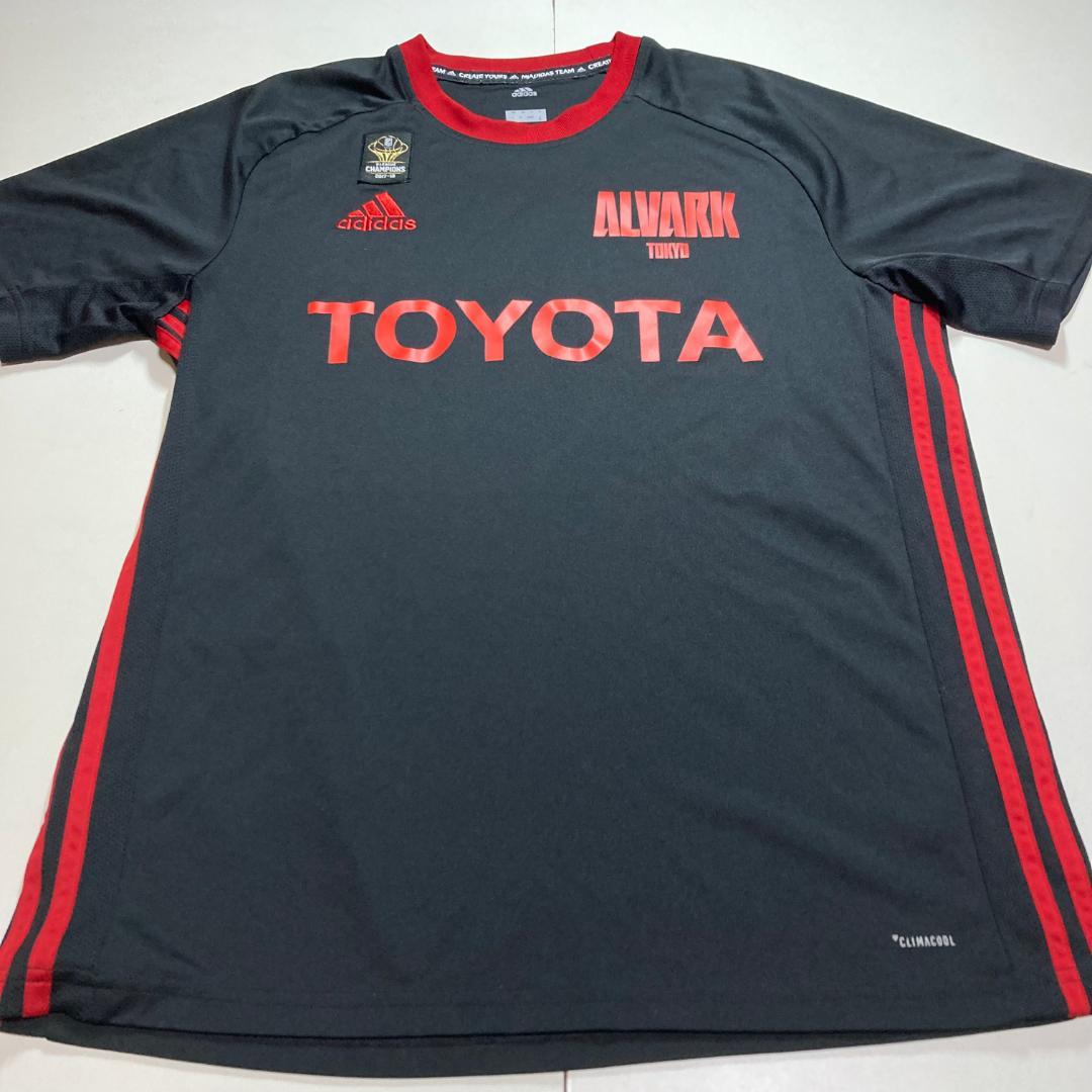 アルバルク東京　adidas　プラクティスシャツ　2枚　Oサイズ（XL）　バスケ