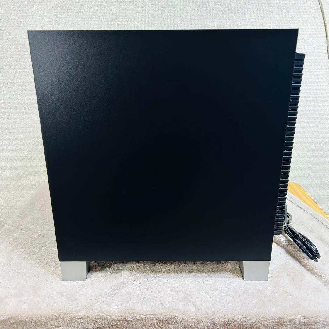 Pioneer S-51W パワードサブウーファー ブラック RCAケーブル付き