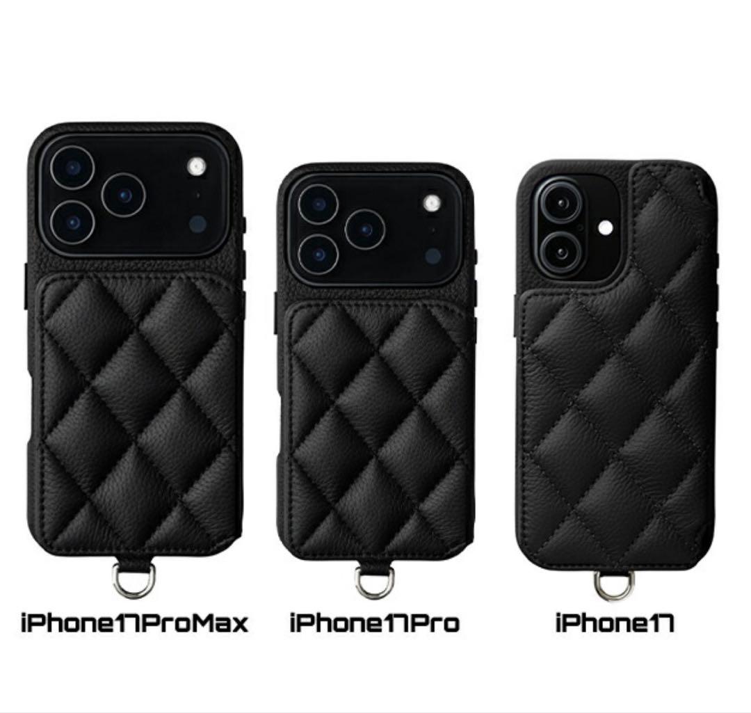 新品未使用【DEMIU】iPhone17Proストラップセット