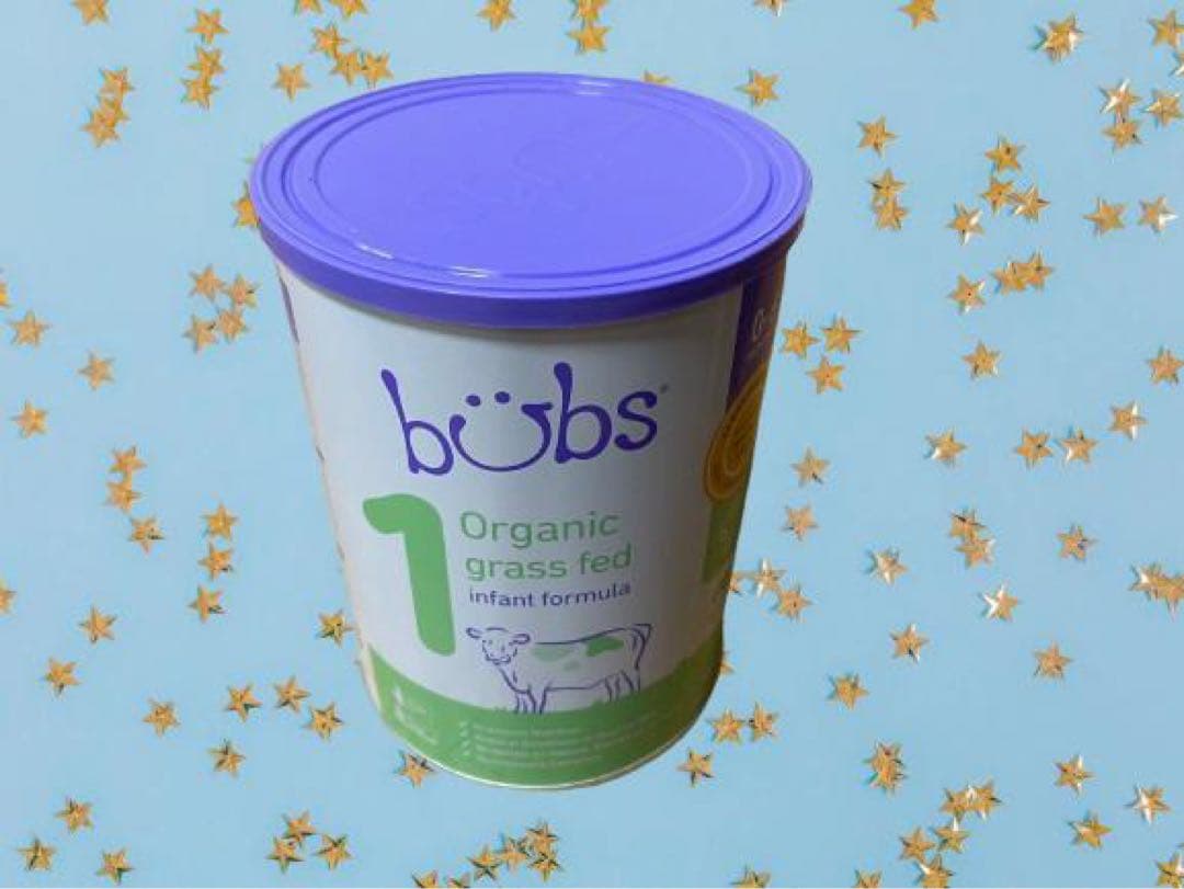 Bubs1（バブズ）オーガニック 牛 粉ミルク ステップ1（0～6カ月）大缶