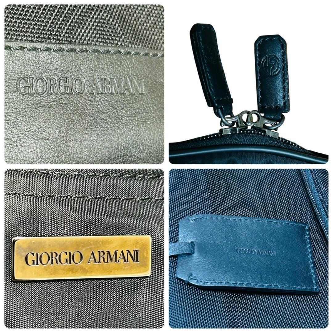 【フルセット】ジョルジオアルマーニ ガーメントバッグ ハンガー3本 ショルダー付