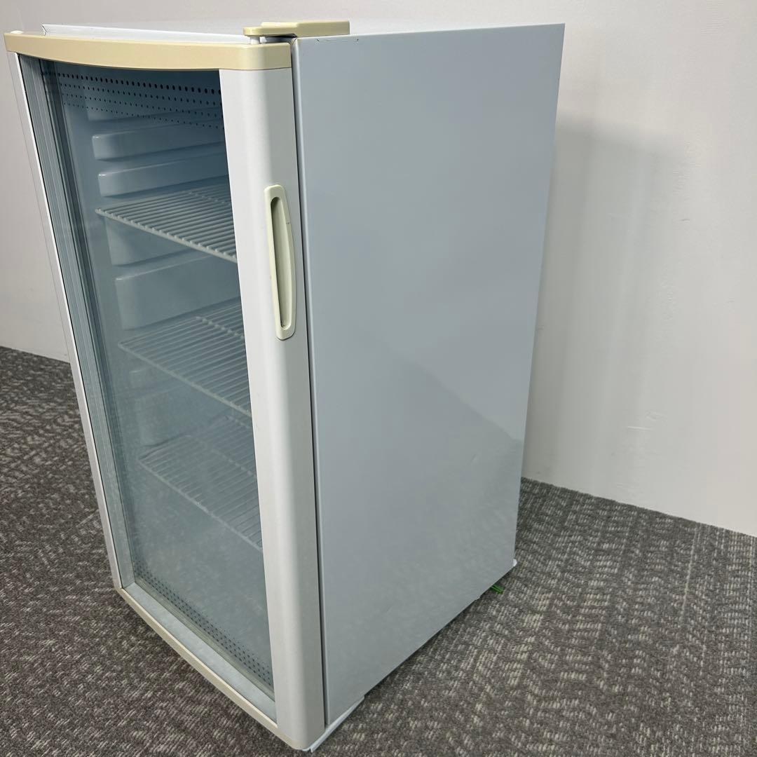 103業務用 冷蔵ショーケース オフィスコンビニ XW-105 左右開き 小型