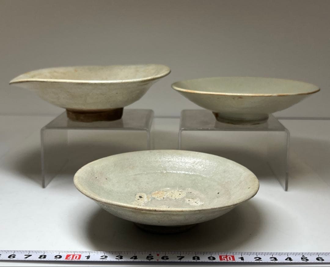 李朝・高麗青磁　16~18世紀　鉢色々10点　東Y7-1226☆2Fトヒサ