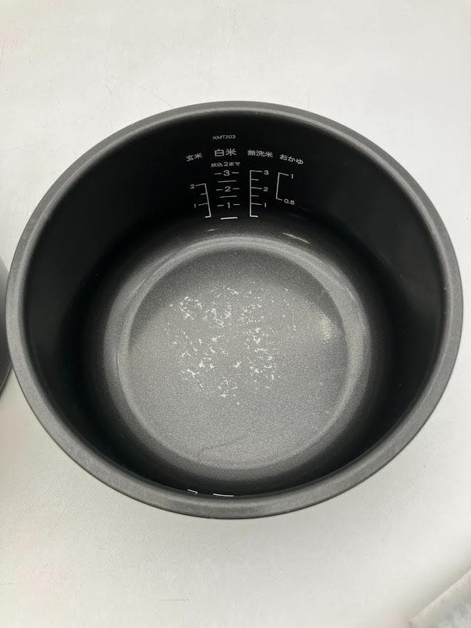 BALMUDA The Gohan 電気炊飯器　KO3A-BK