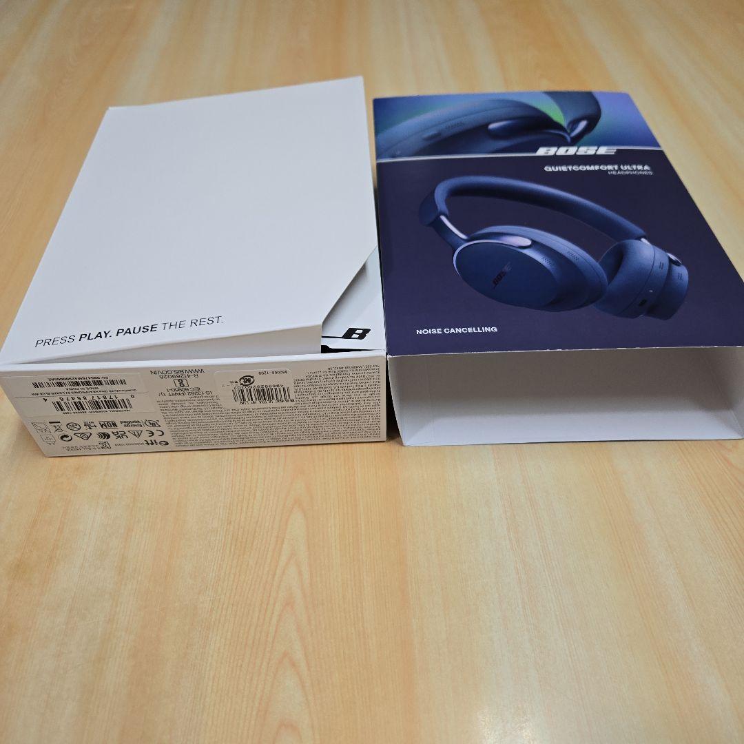 BOSE QuietComfort Ultra ワイヤレスヘッドホン　ルナブルー
