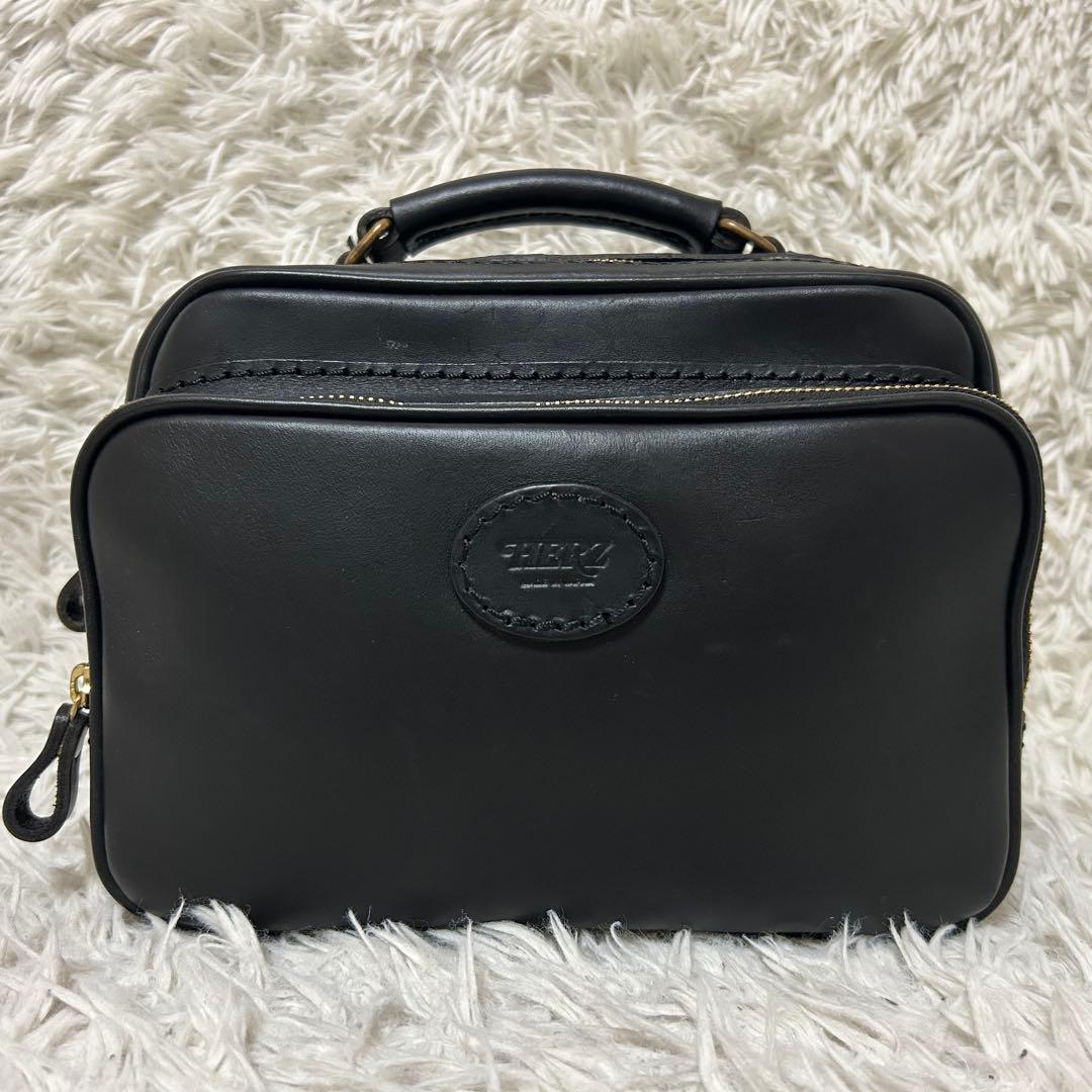 未使用✨HERZ ヘルツ ショルダーバック 2way ブラック