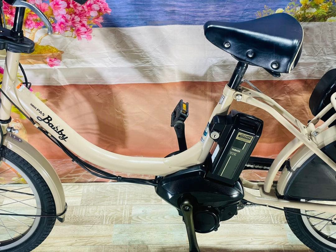 人気モデル！パスバビー12AH⭐️ヤマハ子供乗せ電動アシスト自転車Y3290