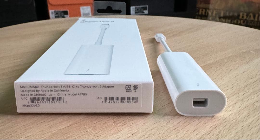 Apple純正FireWireThunderbolt変換アダプタ一式MiniDV