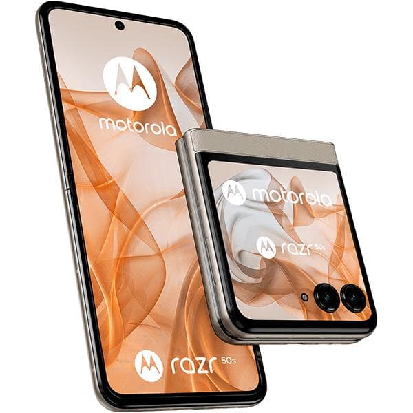 【shi-汰】motorola razr 50s サンドクリーム
